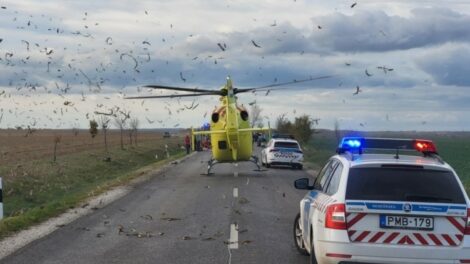 Sérüléses baleset történt