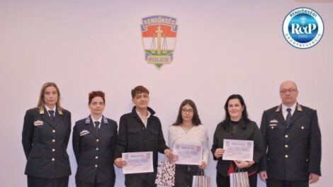 Drogprevenciós játék díjátadója Bonyhádon