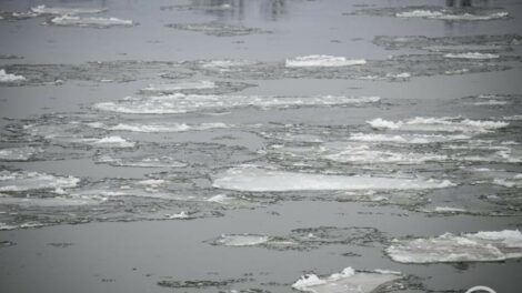 Egyes szakaszokon már a Duna is elkezdett befagyni