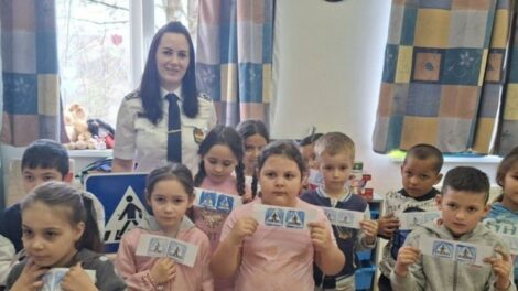 Játszva tanulták a közlekedés szabályait a diákok